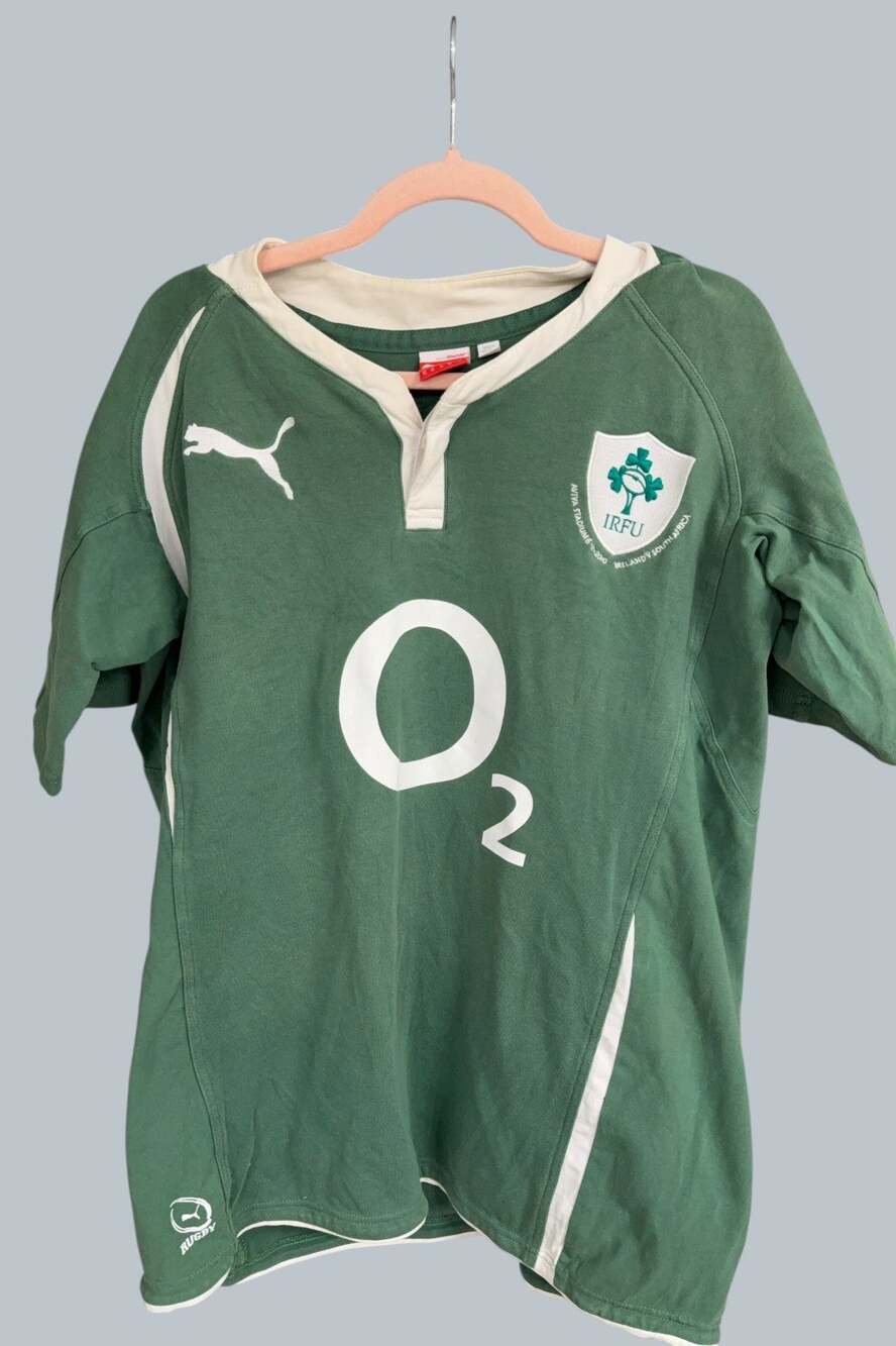 Puma Ireland Rugby XL 2010 Aviva Stadium Commemorative O2 Cotton Shirt